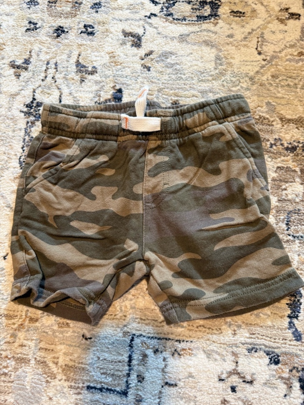 Carter's Camo Pull-On Shorts - Olive & Brown